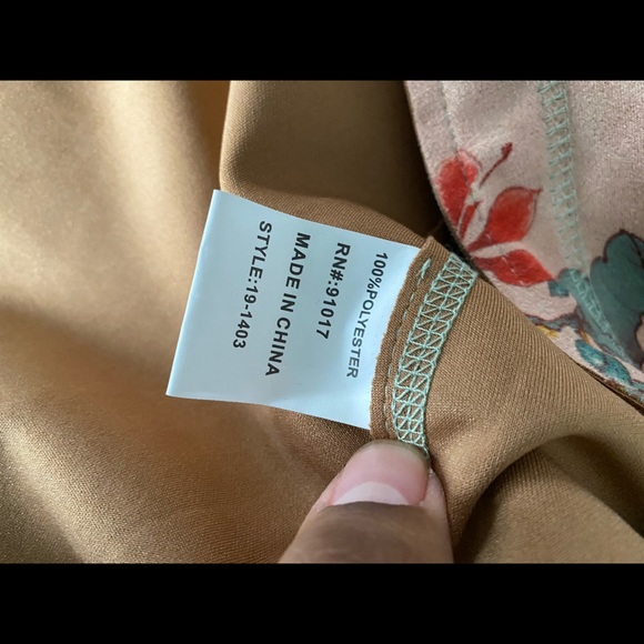 Anthropologie Solitaire Floral Open Front Jacket - Picture 5 of 7